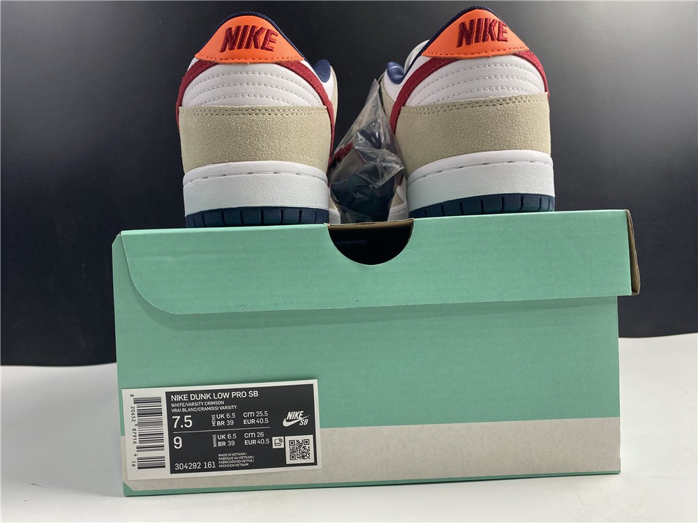 DUNK LOW PRO SB VARSITY CRIMSON 304292-161